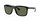 Ray-Ban sunglasses Boyfriend Two 601/58 (Lens colour: polarised green) black - 1 pair of glasses